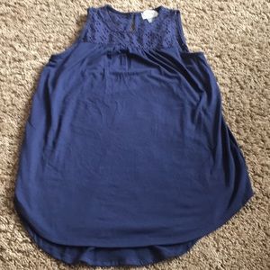 Girls size 10/12 flowy tank top
